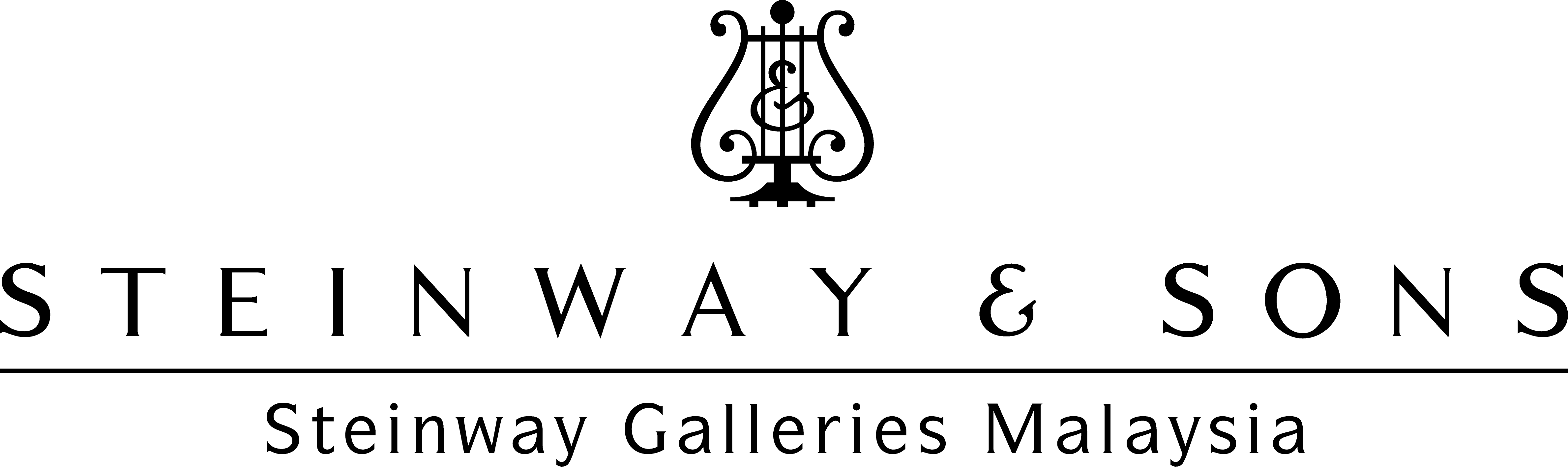 Steinway Galleries malaysia logo black